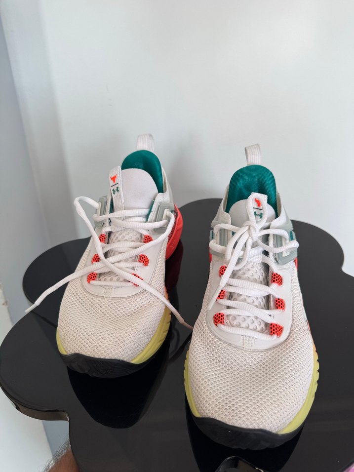 UNDER ARMOUR Renkli Baskılı Erkek Spor Ayakkabı - Görsel 5