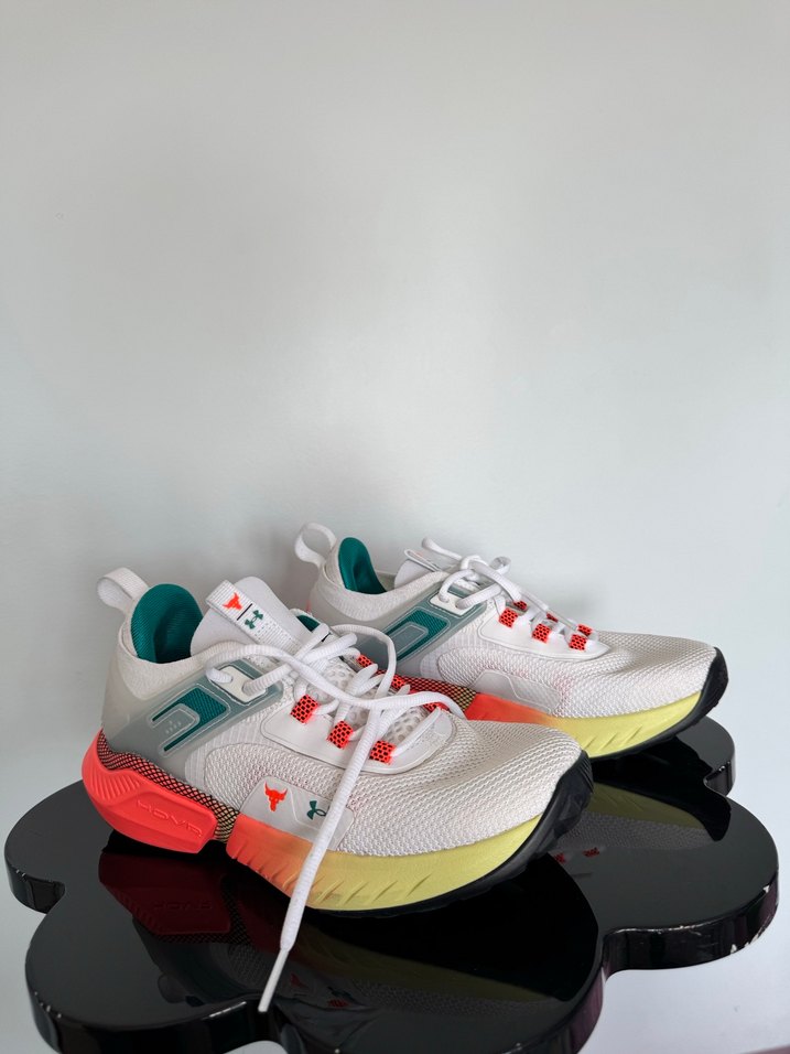 UNDER ARMOUR Renkli Baskılı Erkek Spor Ayakkabı - Görsel 4