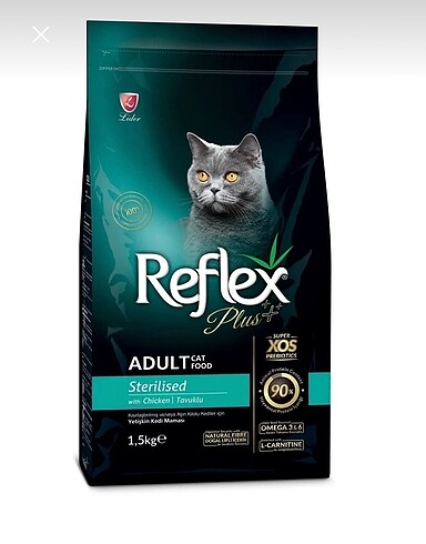 Reflex Plus Kısır kedi maması 1.5 KG