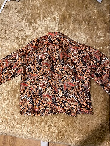 American Vintage Vintage Etnik Desen Kadın Gömlek