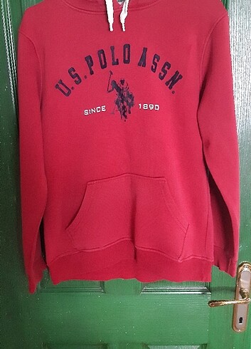 Polo kapüşonlu sweatshirt 