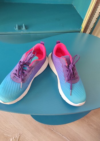 39 Beden Kadın Renkli Tie-Dye Spor Ayakkabı