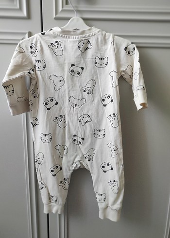 H&M bebek Pamuklu Uzun Kollu Tulum - Görsel 2