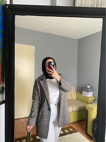 Diğer ekose astarlı ceket
