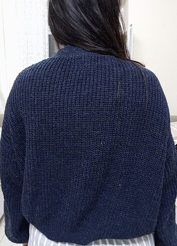 Diğer Lacivert oversize hırka