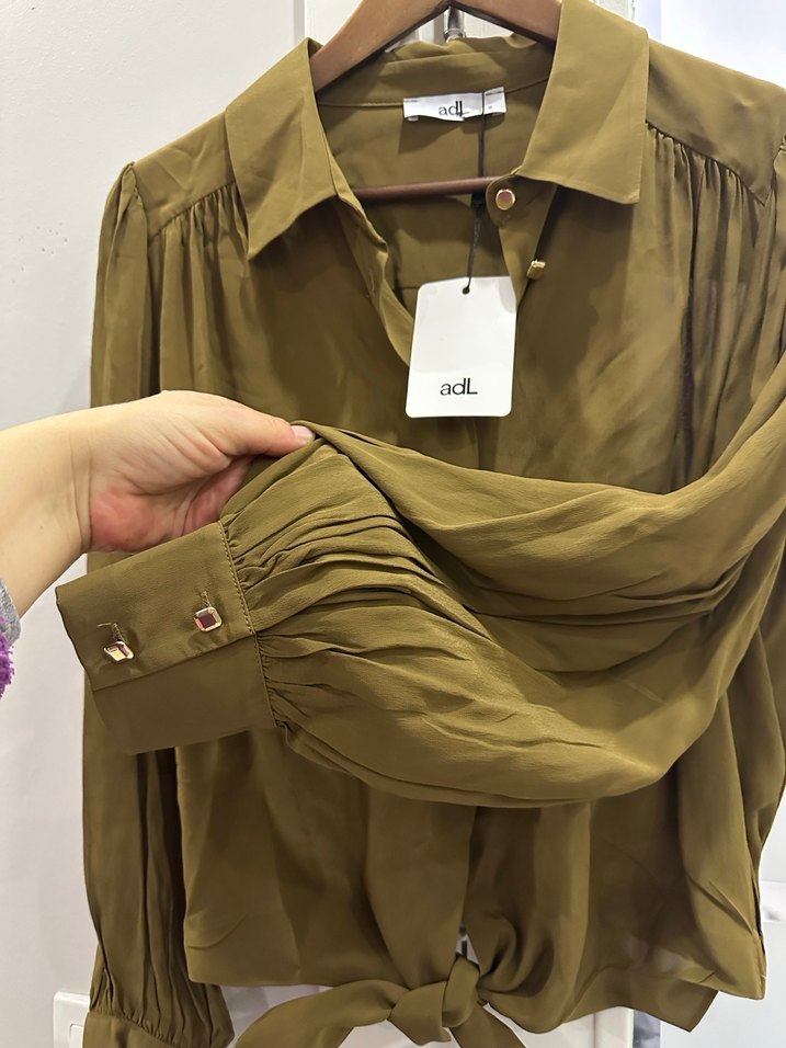 Adil Işık marka Uzun Kollu Kadın Gömlek - Görsel 4