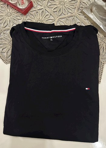Tommy Hilfiger Siyah Erkek Sweatshirt XL - Görsel 2
