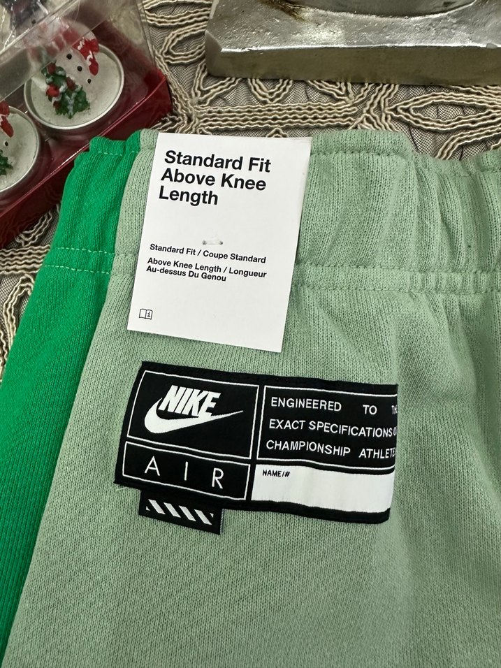 Nike çocuk Yeşil Mini Eşofman Şortu - Görsel 5