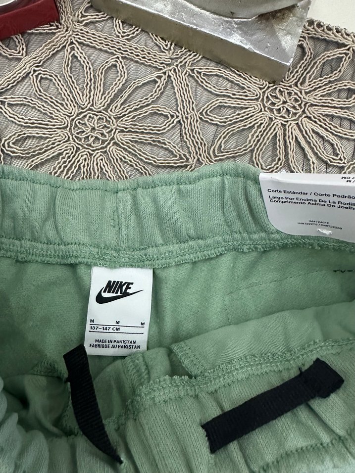 Nike çocuk Yeşil Mini Eşofman Şortu - Görsel 3