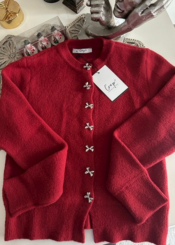 Crep marka yumuşacık hırka - Görsel 6