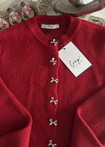 Crep marka yumuşacık hırka - Görsel 3