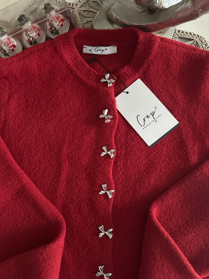 Crep marka yumuşacık hırka - Görsel 3