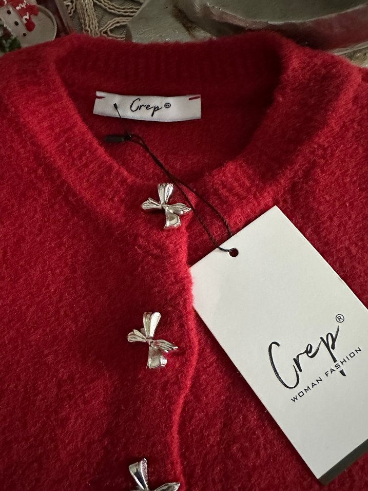 Crep marka yumuşacık hırka - Görsel 4