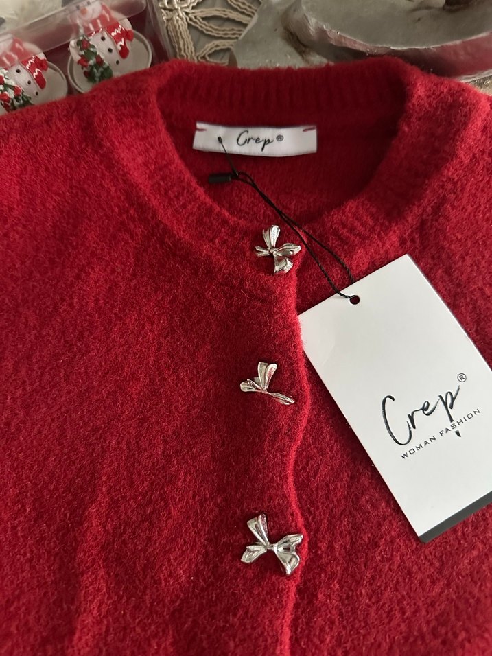 Crep marka yumuşacık hırka - Görsel 2