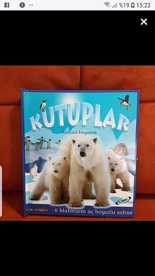 2 adet üç boyutlu kitap