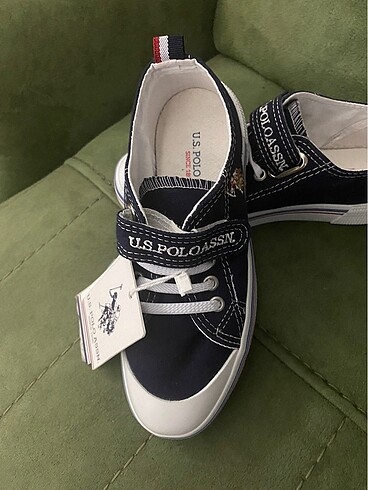 33 Beden lacivert Renk Us Polo çocuk sneaker