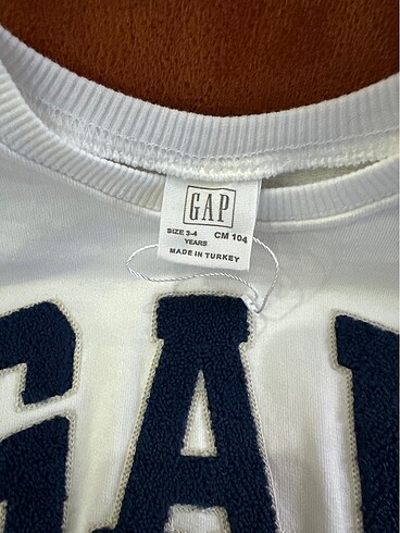 24-36 Ay Beden GAP marka sweatshirt