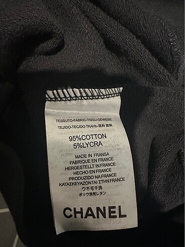 m Beden siyah Renk Chanel sweatshirt
