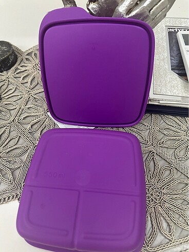 Beden mor Renk Tupperware beslenme kabı