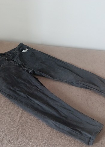 Gri Erkek Denim Rahat Kesim Jean - Görsel 2