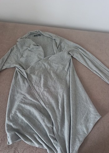 Gri Uzun Kollu hırka LC Waikiki s beden - Görsel 3