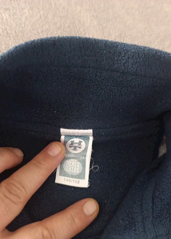 Gri Fermuarlı Erkek Polar Sweatshirt - Görsel 3