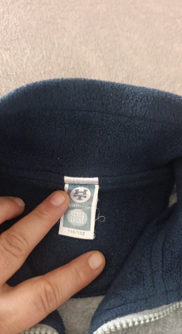 Gri Fermuarlı Erkek Polar Sweatshirt - Görsel 3