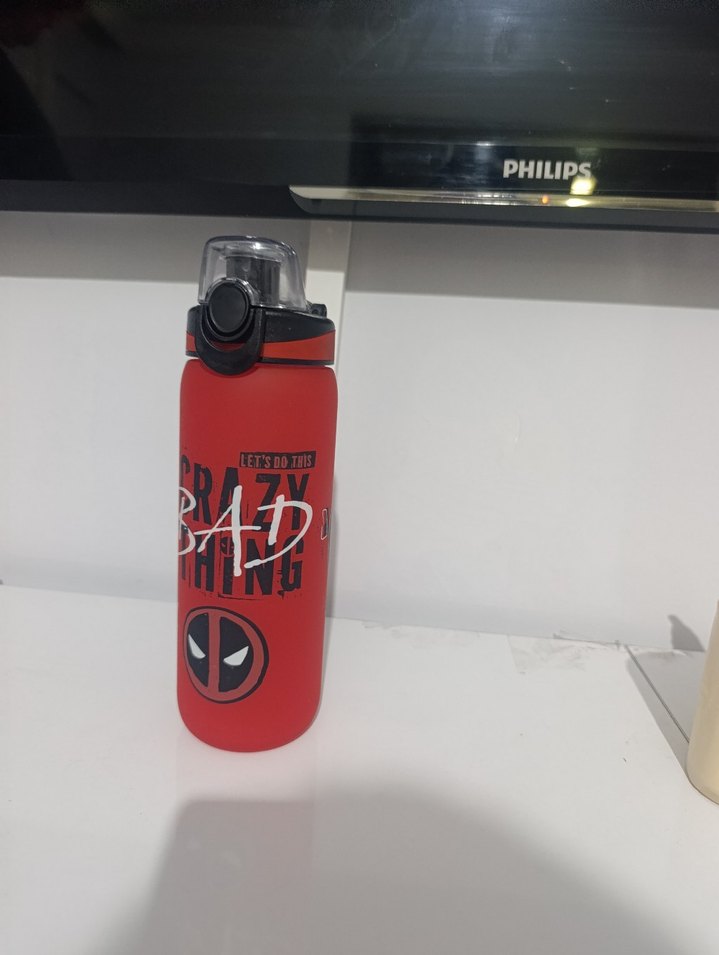 Kırmızı Çocuk Termos Matara LC Waikiki - Görsel 2