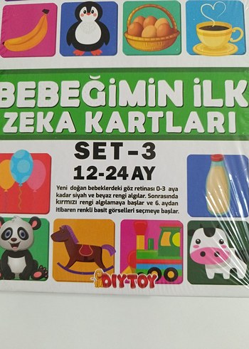 Diğer Bebeğimin İlk Zeka Kartları Set-3 (12-24 Ay)
