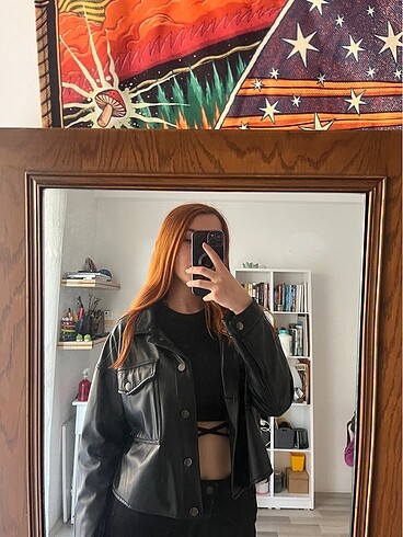 Pull and Bear Deri Ceket