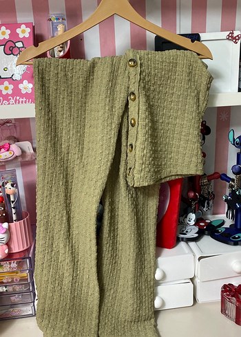 Kısa Kesim Örgü Kadın Yelek takımı - Görsel 4