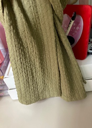 Kısa Kesim Örgü Kadın Yelek takımı - Görsel 2