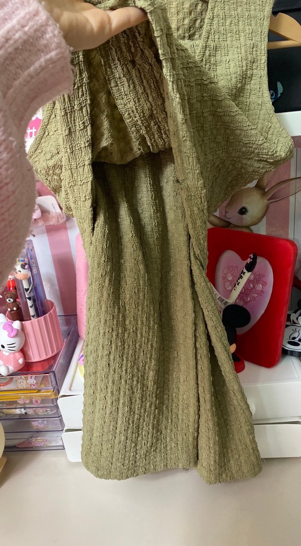 Kısa Kesim Örgü Kadın Yelek takımı - Görsel 3