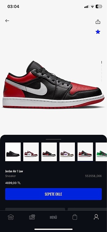 Jordan air 1 low