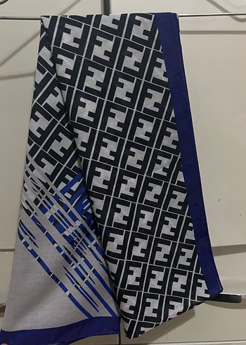 Mor Gri Drapeli Kadın Şal - Görsel 2