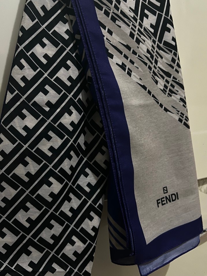 Mor Gri Drapeli Kadın Şal - Görsel 3