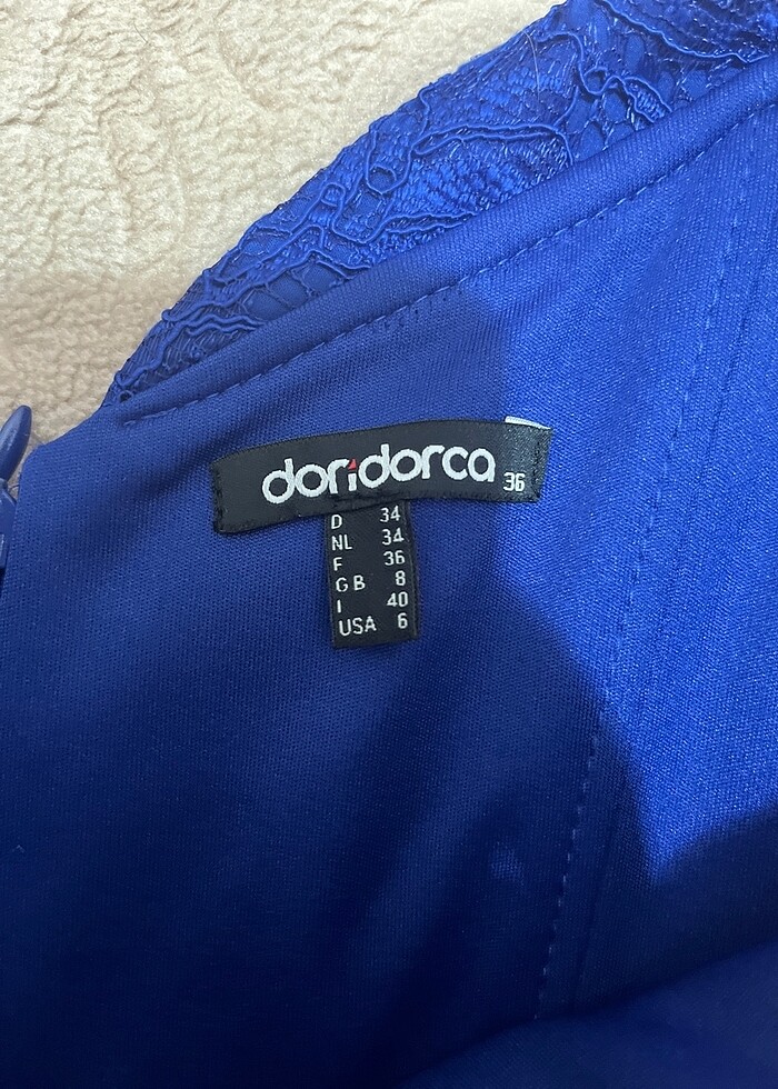 Lacivert abiye - Görsel 4