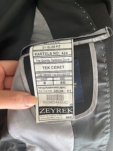 Erkek ceket - Görsel 3