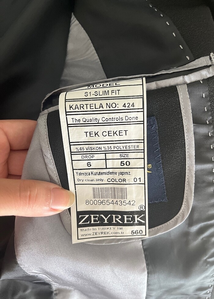 Erkek ceket - Görsel 3