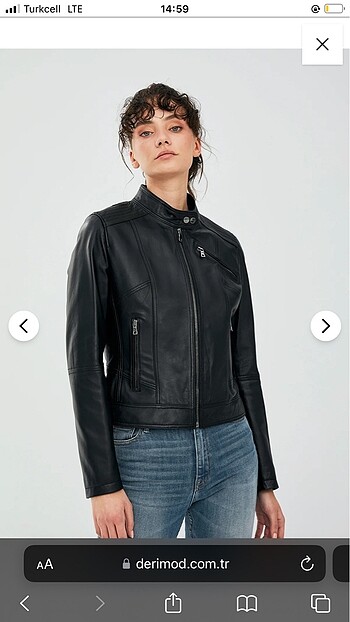 Derimod Derimod kylie model deri ceket
