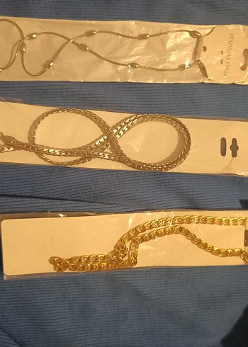 Altın Zincir Detaylı Kadın Vücut Zinciri - Görsel 6