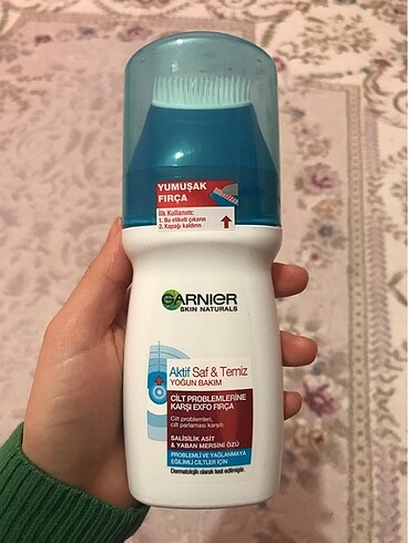 Garnier cilt problemlerine karşı exfo fırça