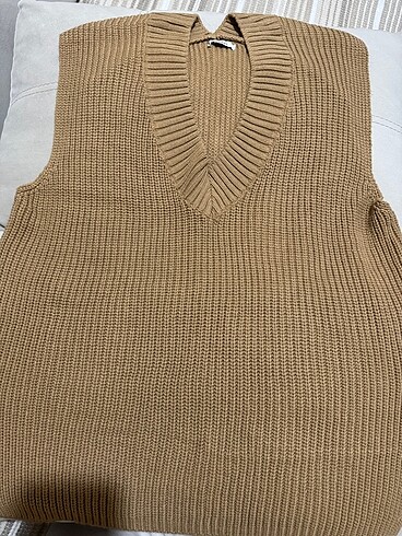 Addax Addax Süveter Karamel renk oversize (1 kez kullanıldı)