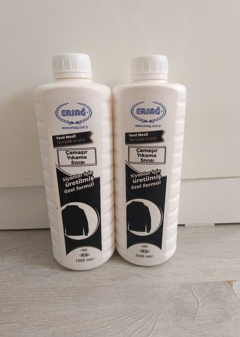 Ersağ Siyahlar İçin Çamaşır Yıkama Sıvısı 1000 ml