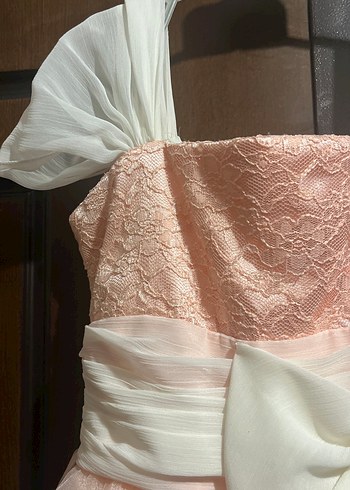 Pembe Kız Çocuk Elbise - Görsel 3