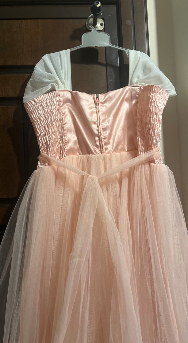 Pembe Kız Çocuk Elbise - Görsel 5