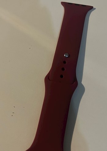 Gri ve Bordo Saat Kordonu 49/45/44/42mm - Görsel 3