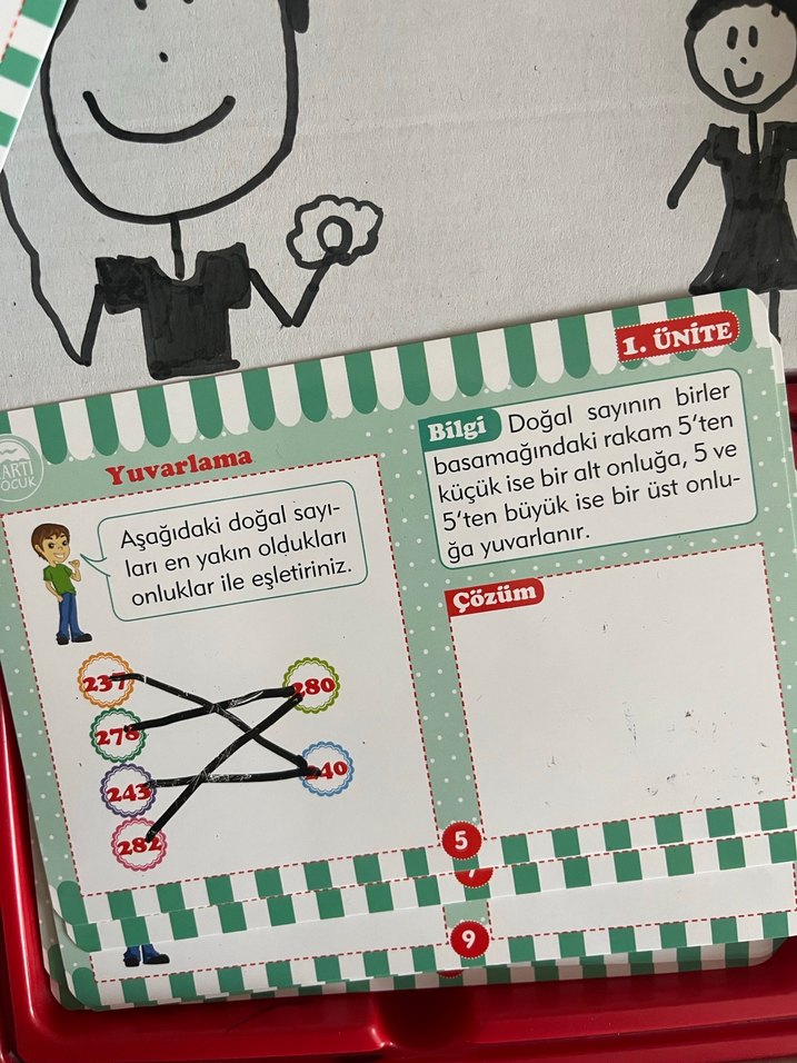 3. Sınıf Matematik Ünite Bilgi Kartları - Görsel 3