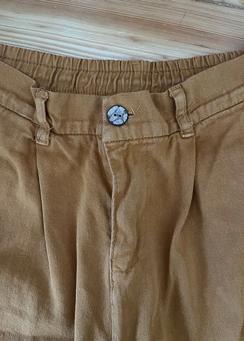 Kadın Kiremit %100 pamuk pantolon - Görsel 3