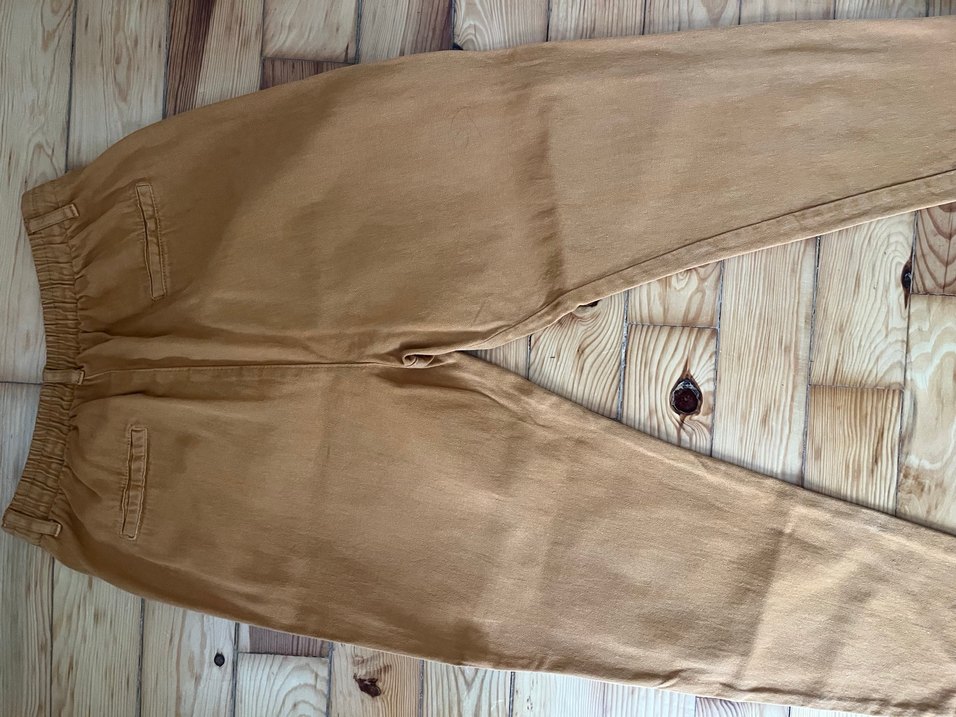 Kadın Kiremit %100 pamuk pantolon - Görsel 5